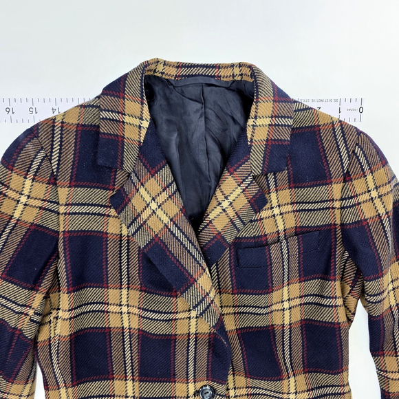 Equestrian Oxxford Clothes Women’s Tweed Blazer Fitted Heritage Tailored - Picture 11 of 16